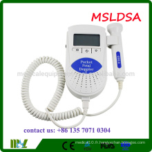 MSLDSB Appareil d&#39;échographie Doppler Fetal à bébé abordable avec CE ISO FDA approuvé